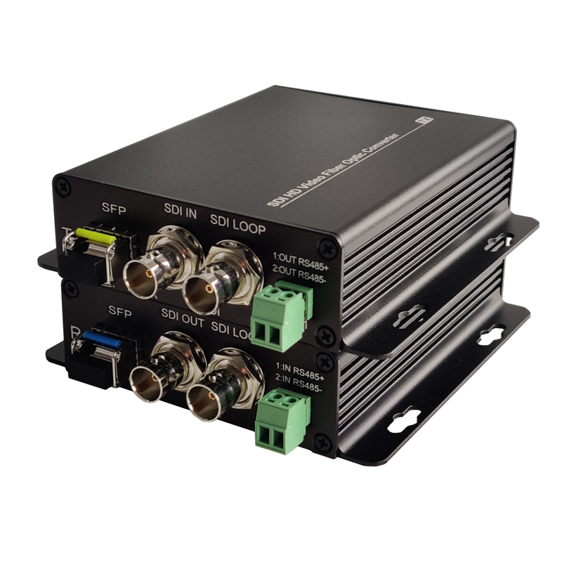 3G SDI Over Fiber Converters SDI Extender Over Fiber Optic Shenzhen