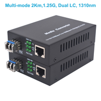 Gigabit Multi-Mode Fiber Ethernet Media Converter